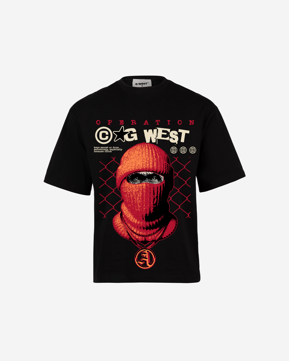 G - WEST OPERATION OVERSIZED TEE GWROJMT83 - G West