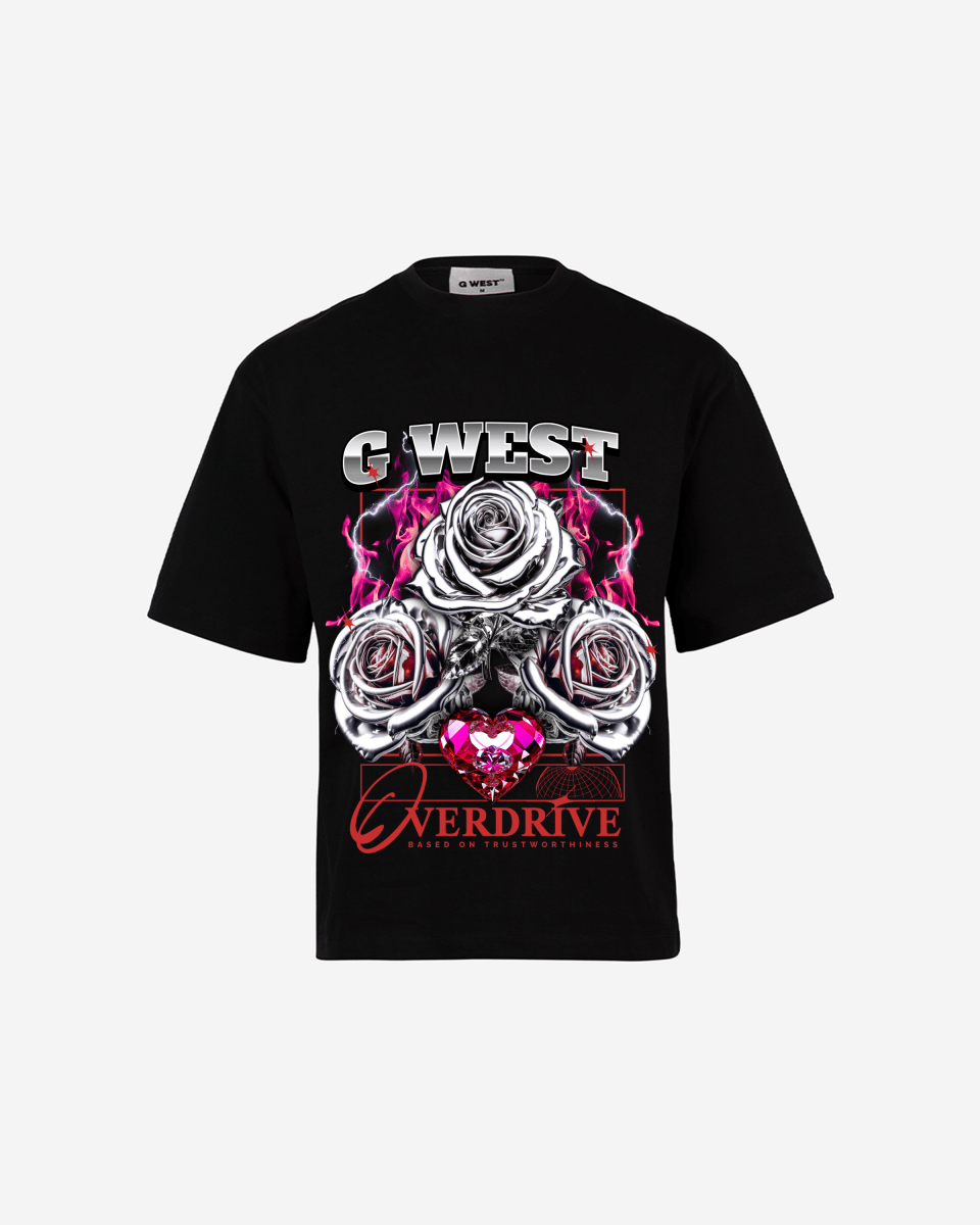 G - WEST OVERDRIVE OVERSIZED TEE GWROJMT105 - G West