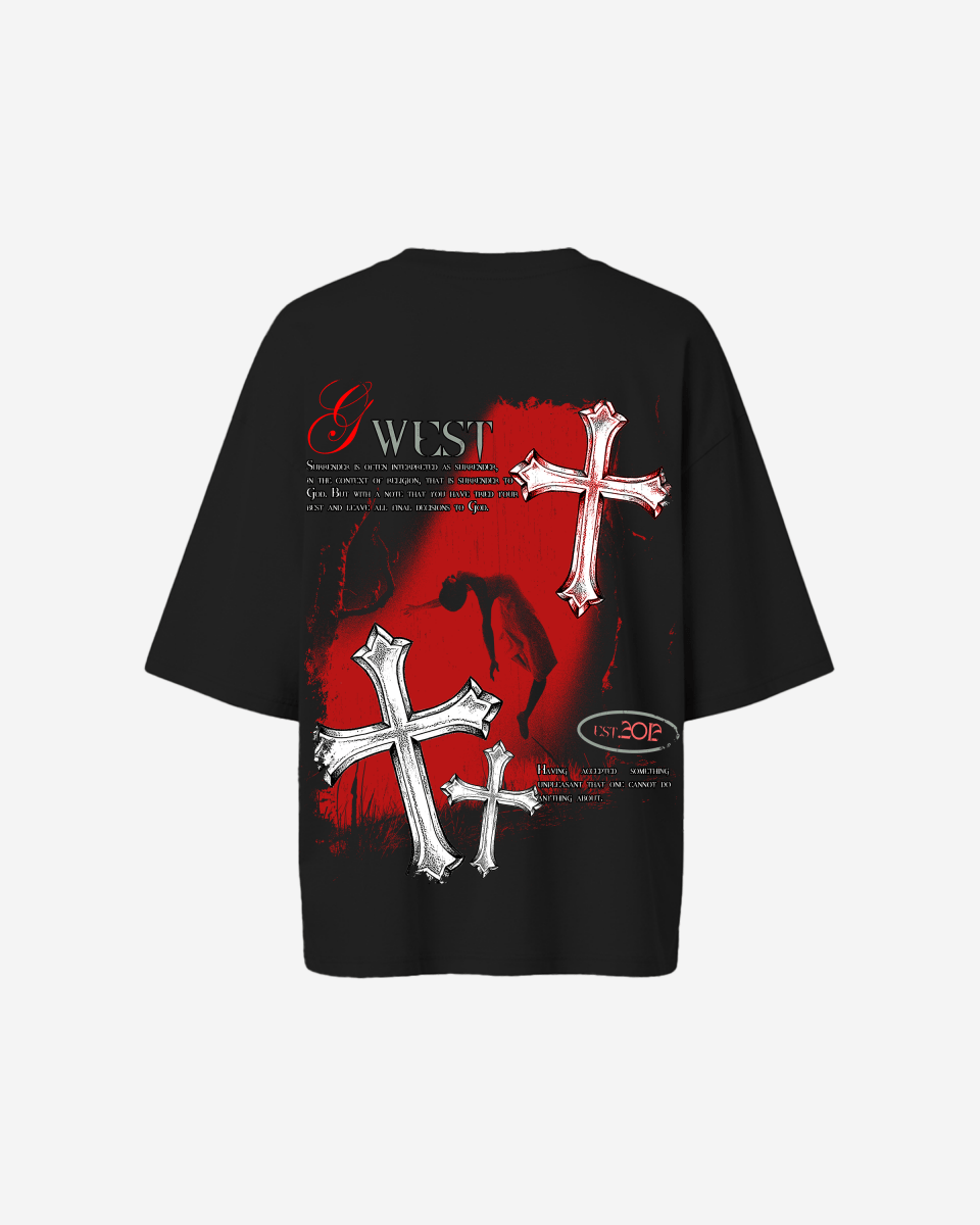 G West Oversized Ascending Soul Life Style Tee Style - WOMEN - G West