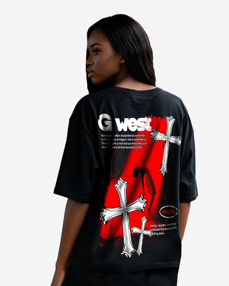G West Oversized Ascending Soul Tee - WOMEN - G West