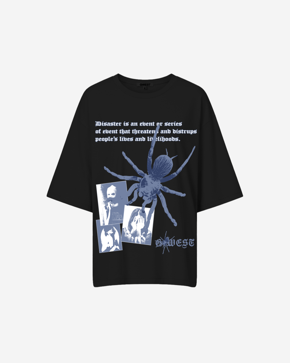 G West Oversized Big Spider Life Style Tee - WOMEN - G West