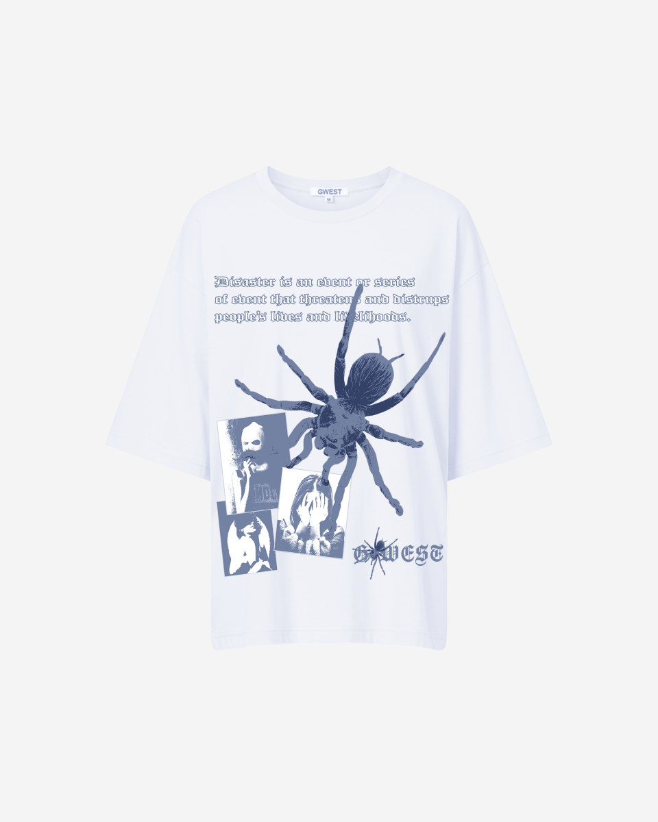 G West Oversized Big Spider Life Style Tee - WOMEN - G West