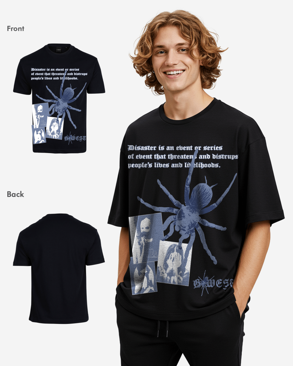 G West Oversized Big Spider Life Style Tee - G West
