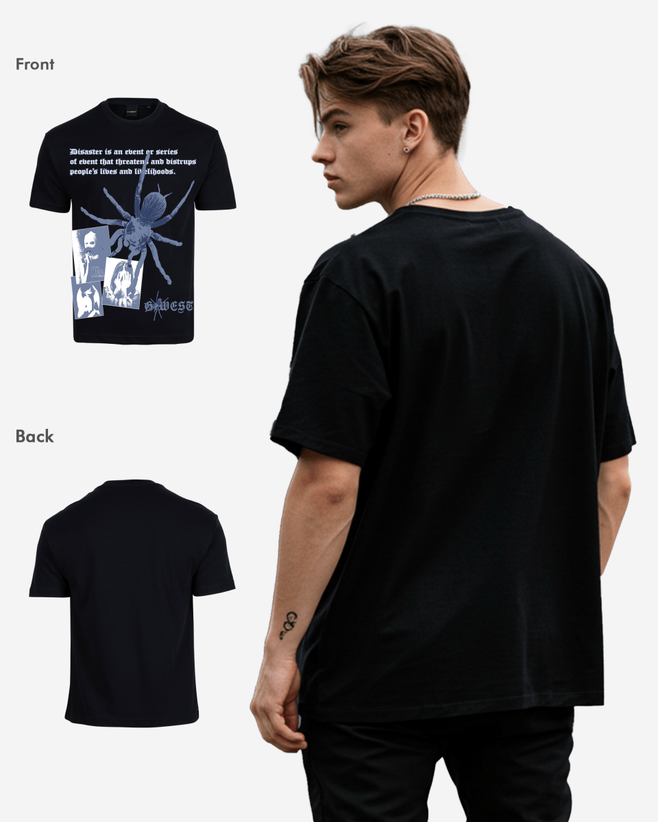 G West Oversized Big Spider Life Style Tee - G West