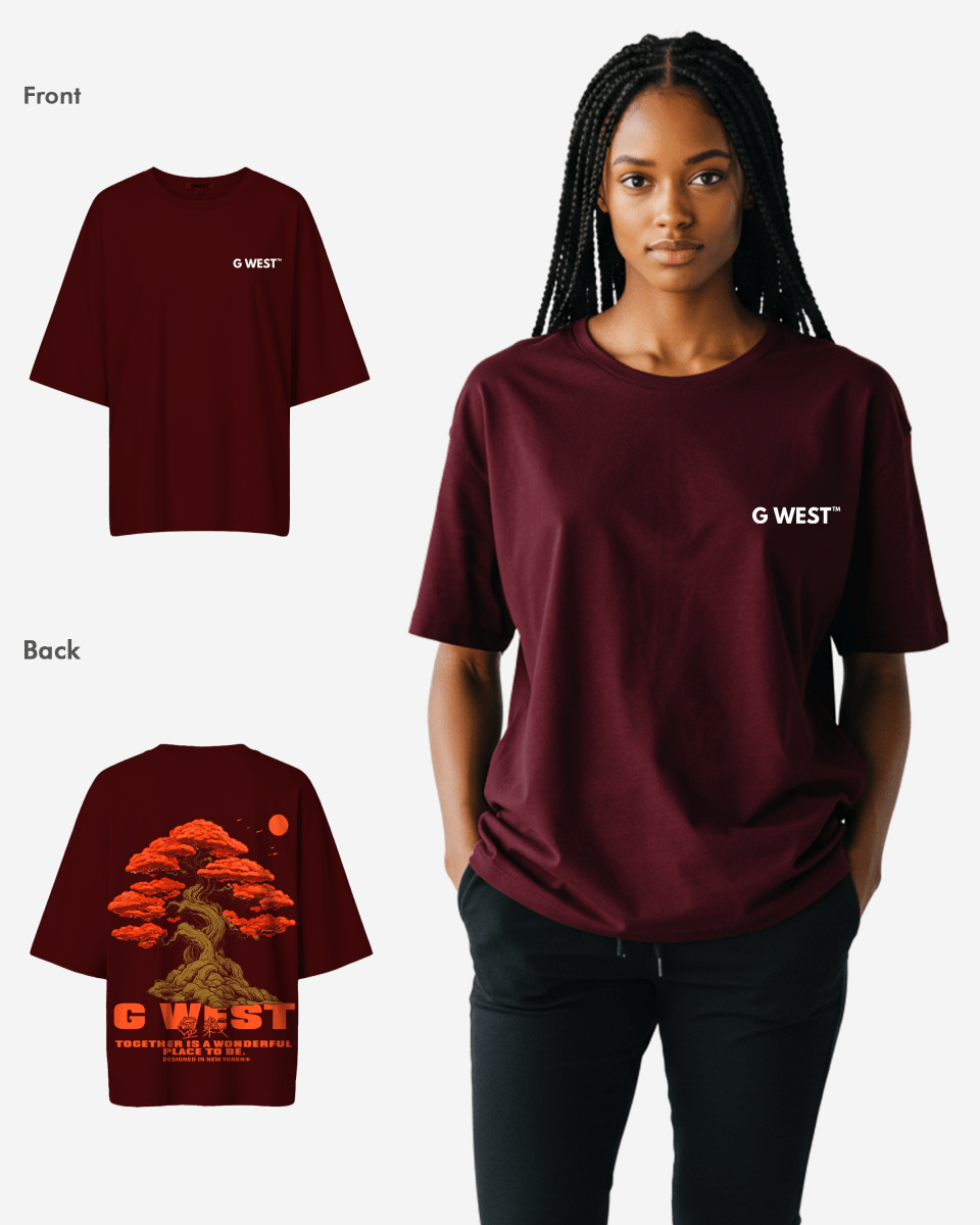 G West Oversized Bonsai Tee - Women - G West