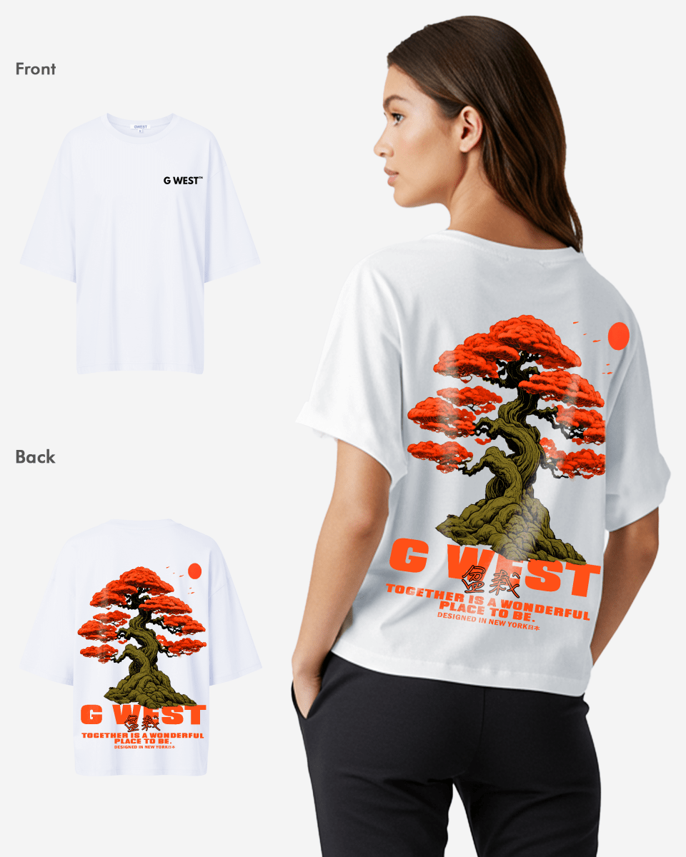 G West Oversized Bonsai Tee - Women - G West