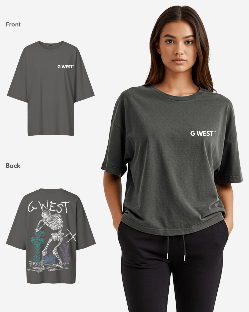 G West Oversized Colors Of Life Tee - WOMEN - G West