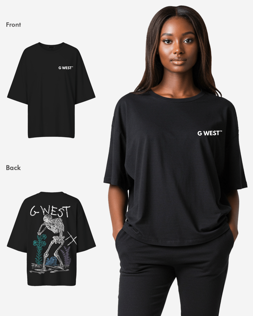 G West Oversized Colors Of Life Tee - WOMEN - G West