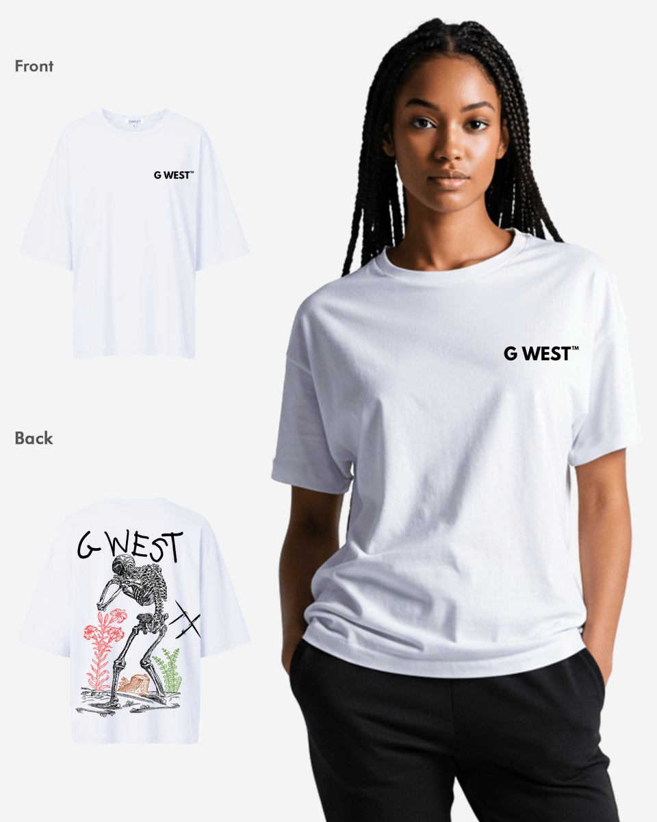 G West Oversized Colors Of Life Tee - WOMEN - G West
