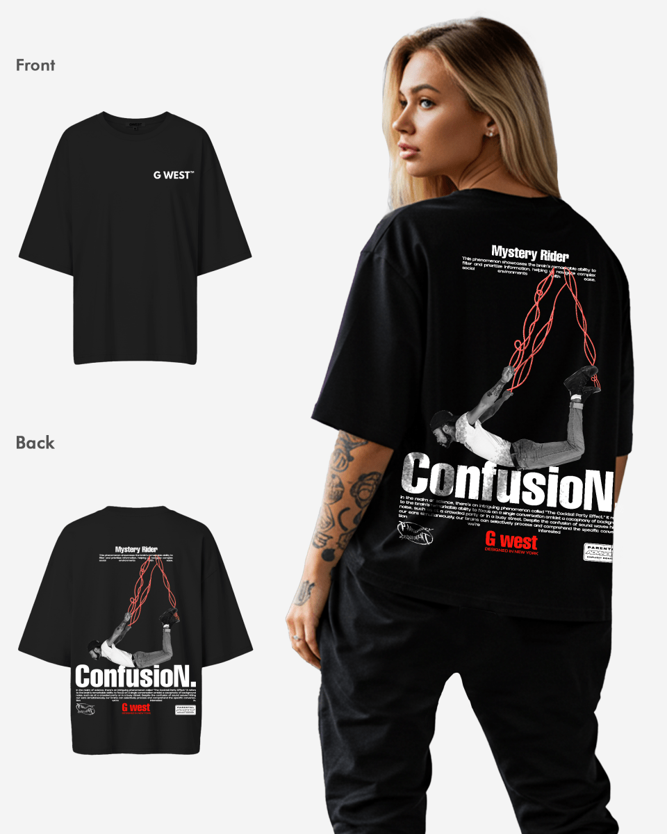 G West Oversized Confusion Tee - WOMEN - G West