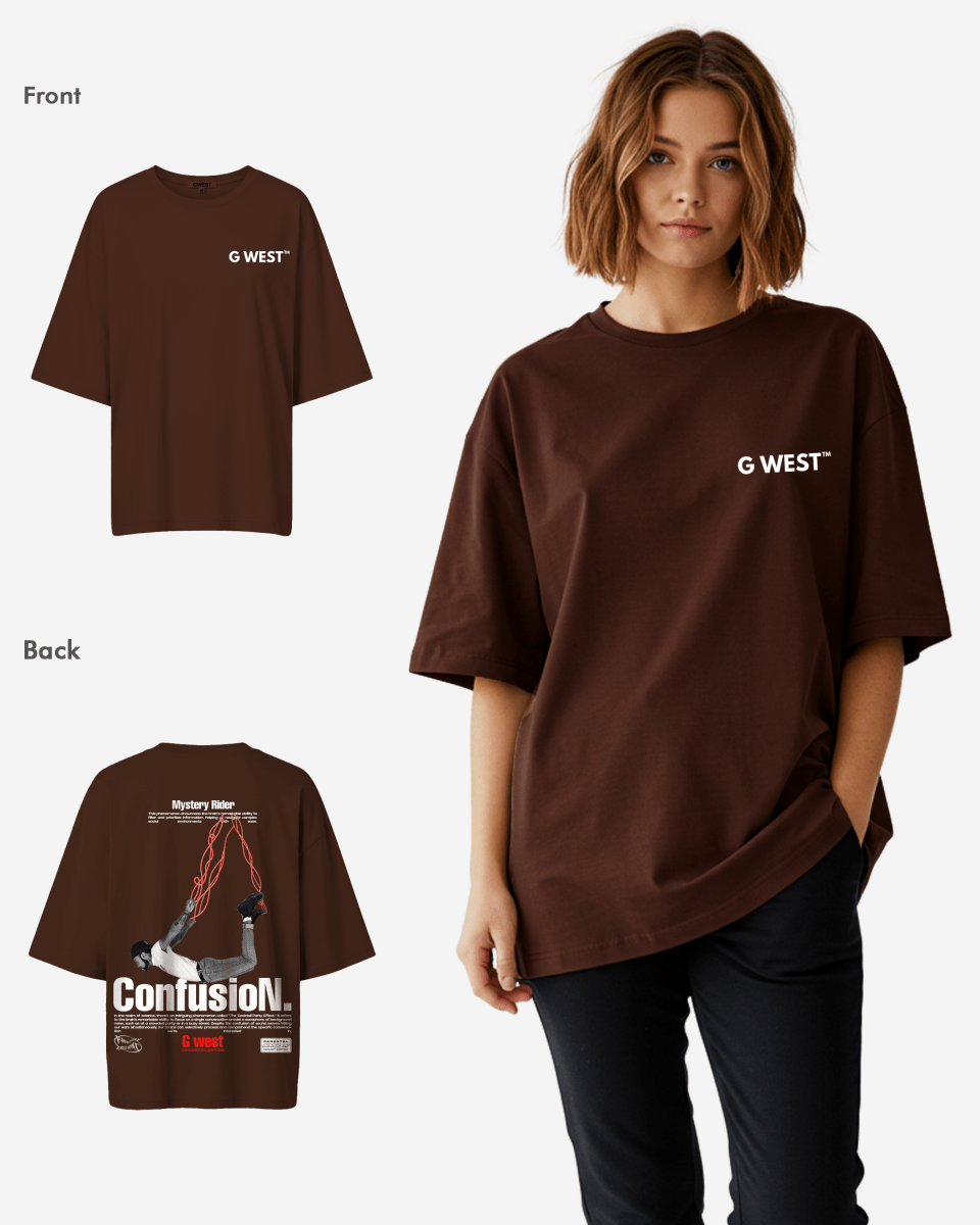 G West Oversized Confusion Tee - WOMEN - G West