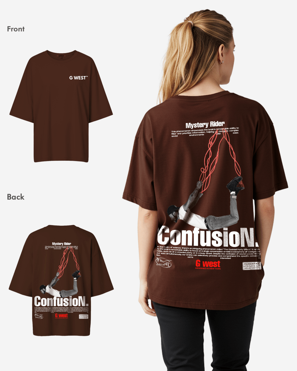 G West Oversized Confusion Tee - WOMEN - G West