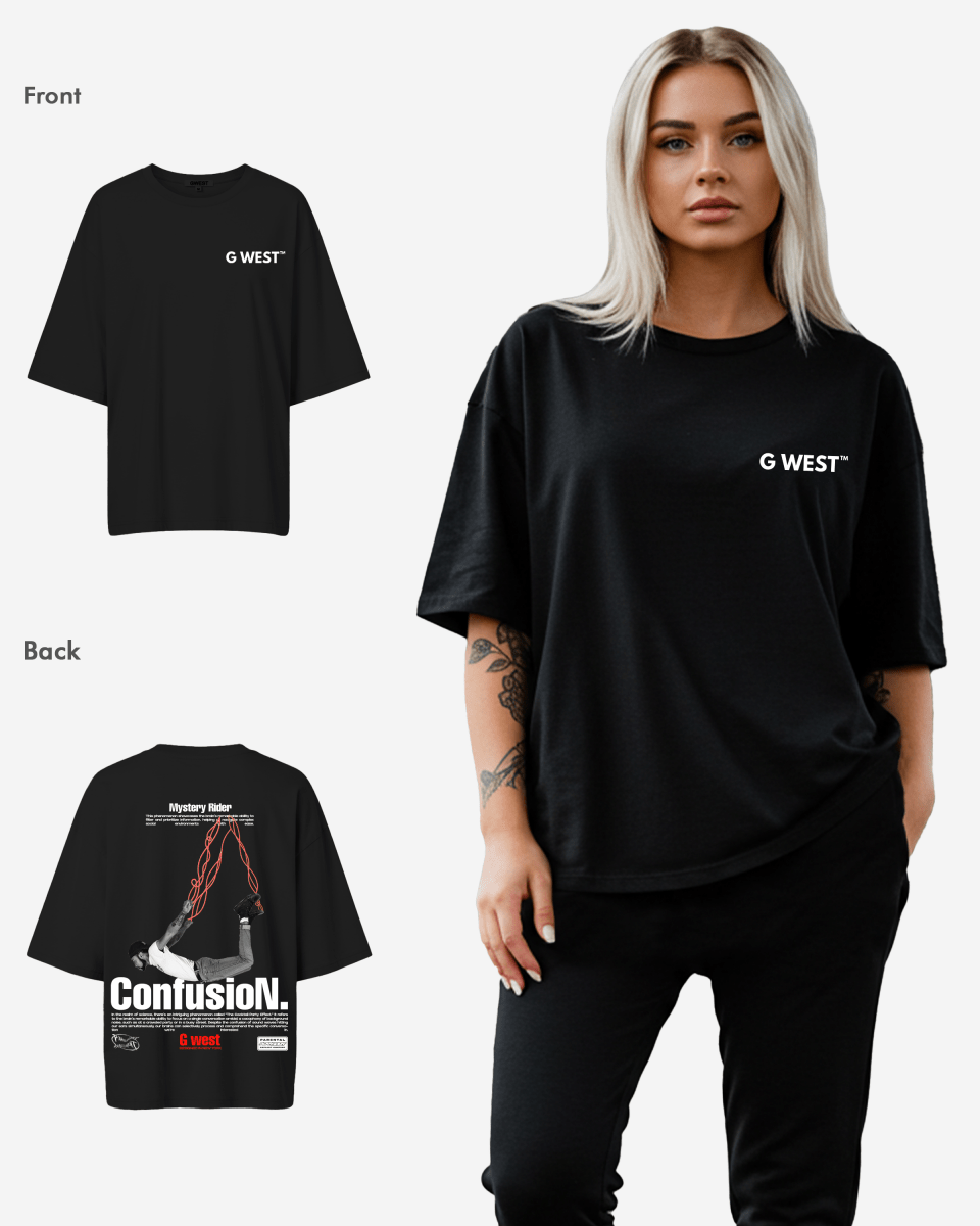 G West Oversized Confusion Tee - WOMEN - G West