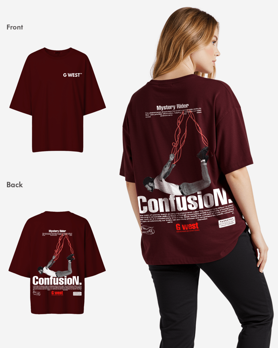 G West Oversized Confusion Tee - WOMEN - G West