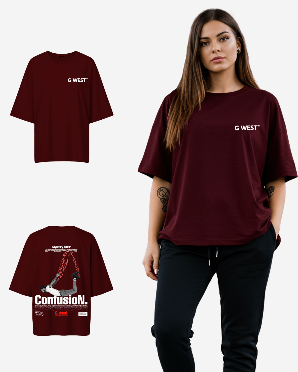 G West Oversized Confusion Tee - WOMEN - G West