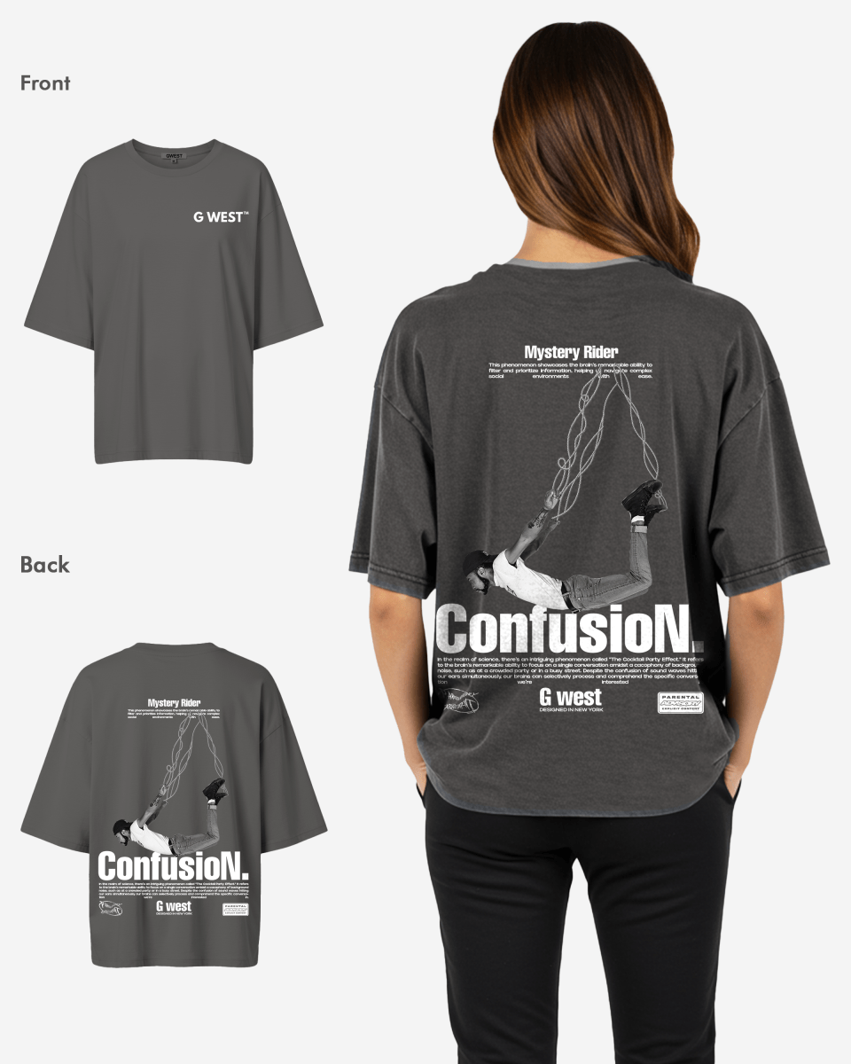 G West Oversized Confusion Tee - WOMEN - G West