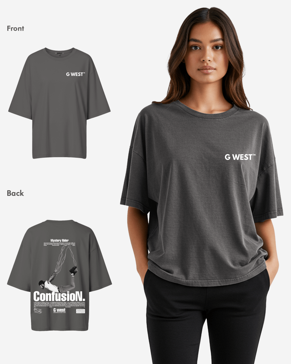 G West Oversized Confusion Tee - WOMEN - G West