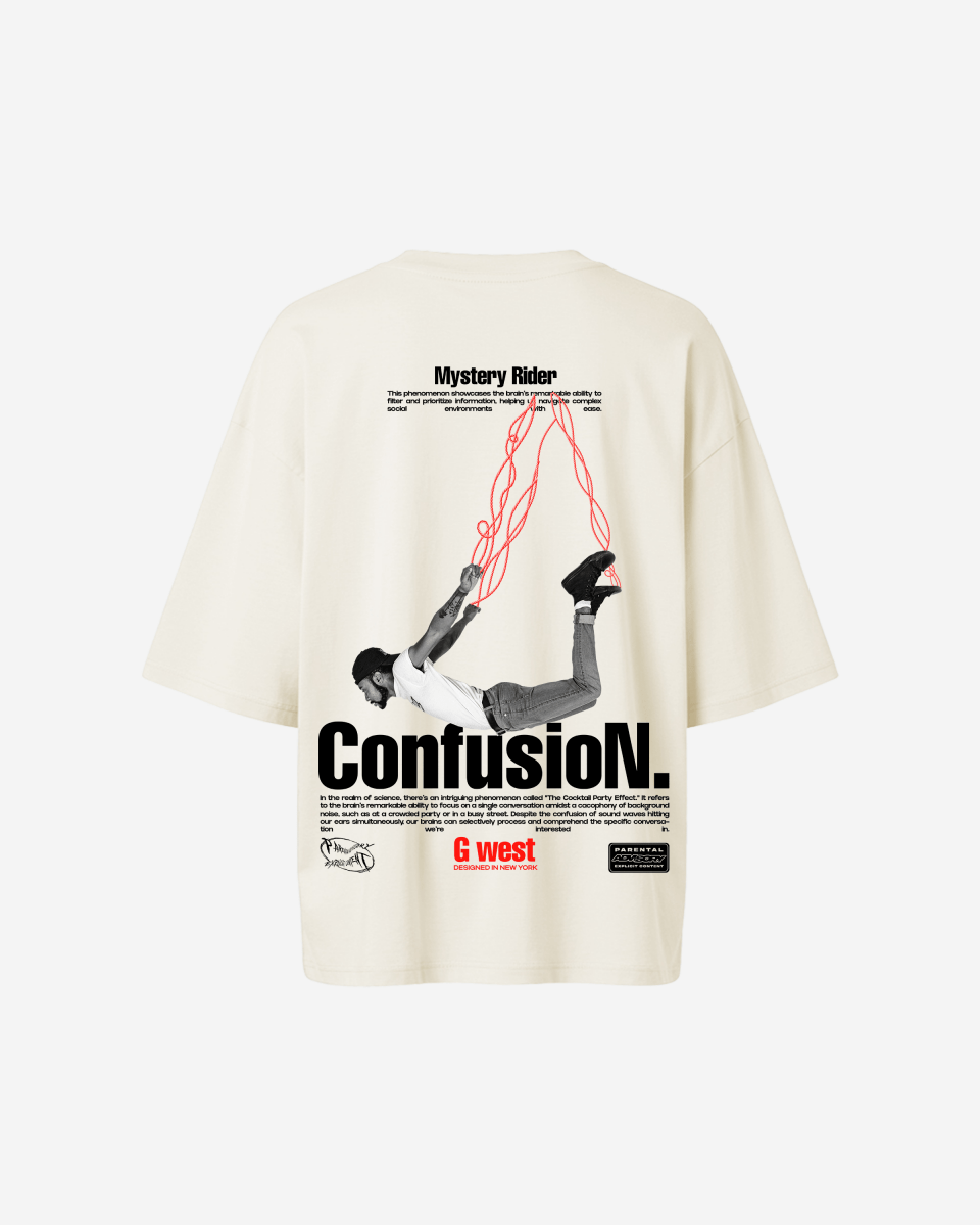 G West Oversized Confusion Tee - WOMEN - G West