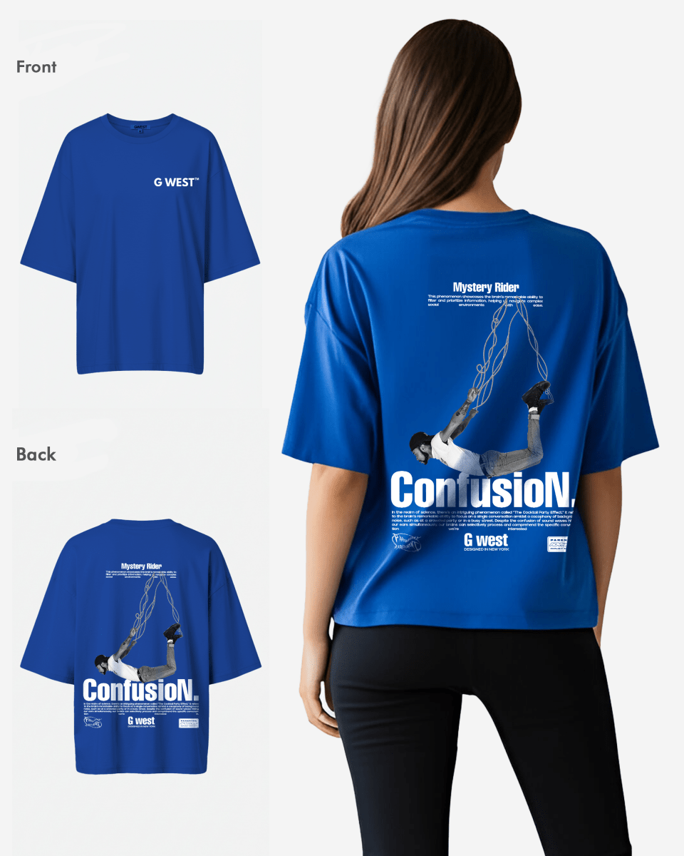 G West Oversized Confusion Tee - WOMEN - G West