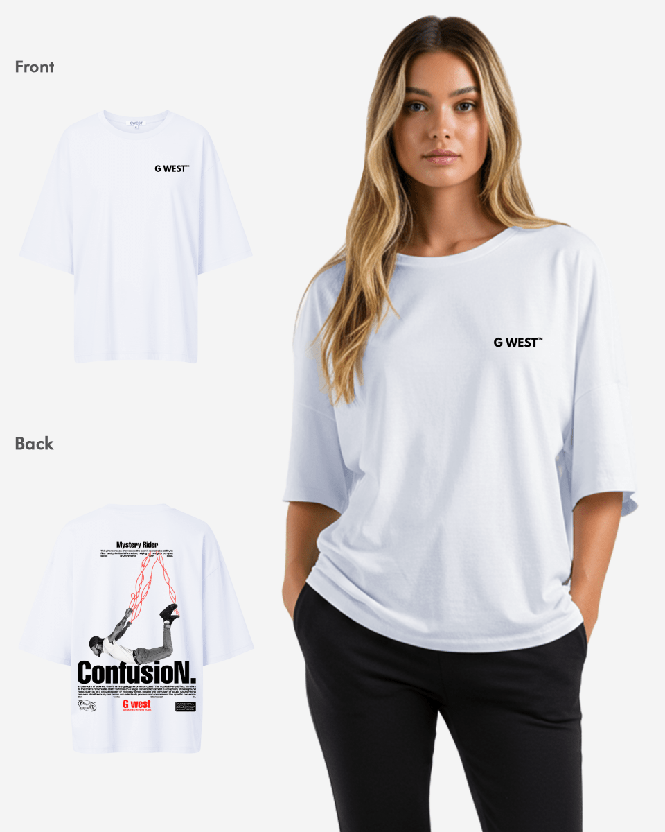 G West Oversized Confusion Tee - WOMEN - G West