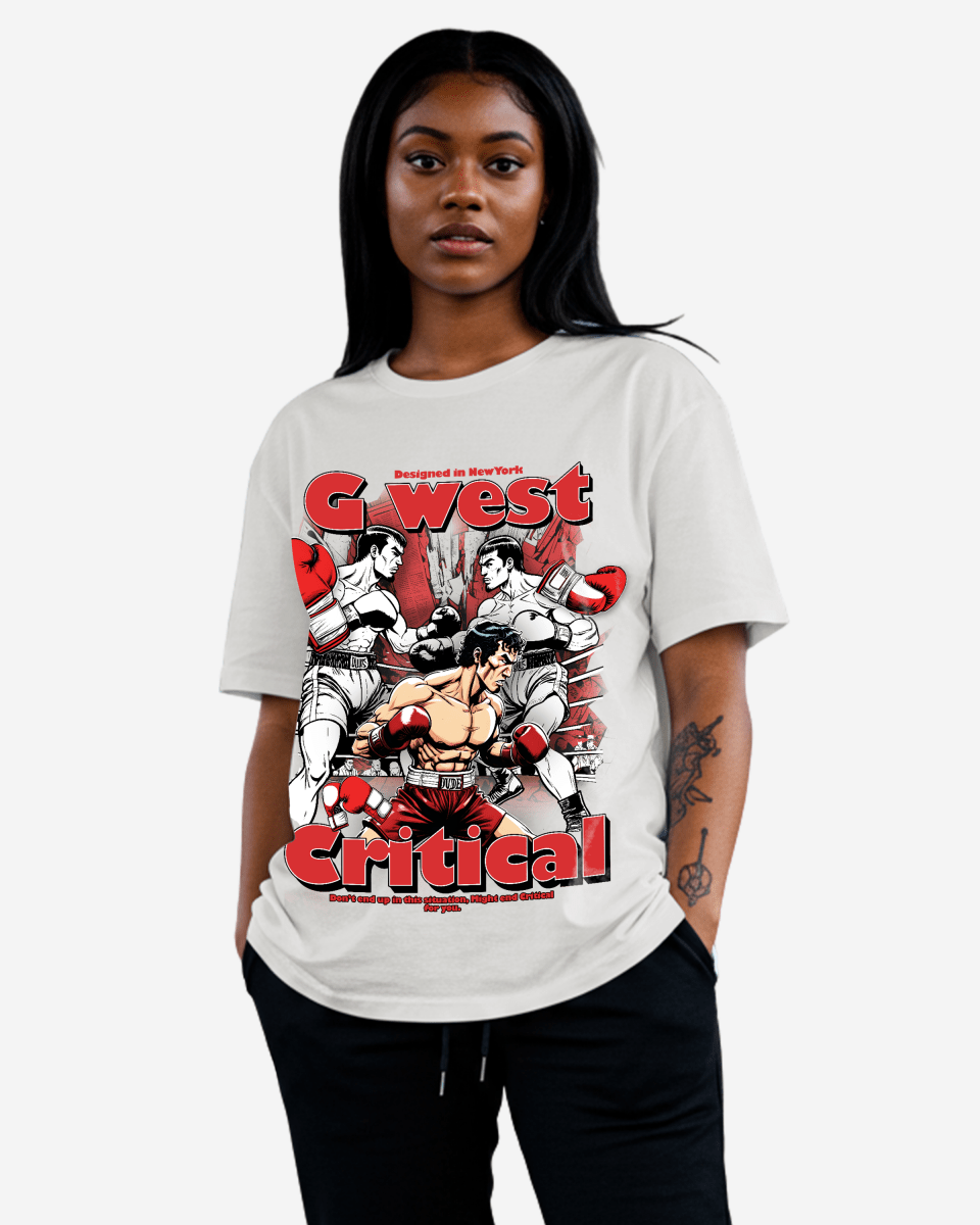 G West Oversized Critical T-Shirt - WOMEN - G West