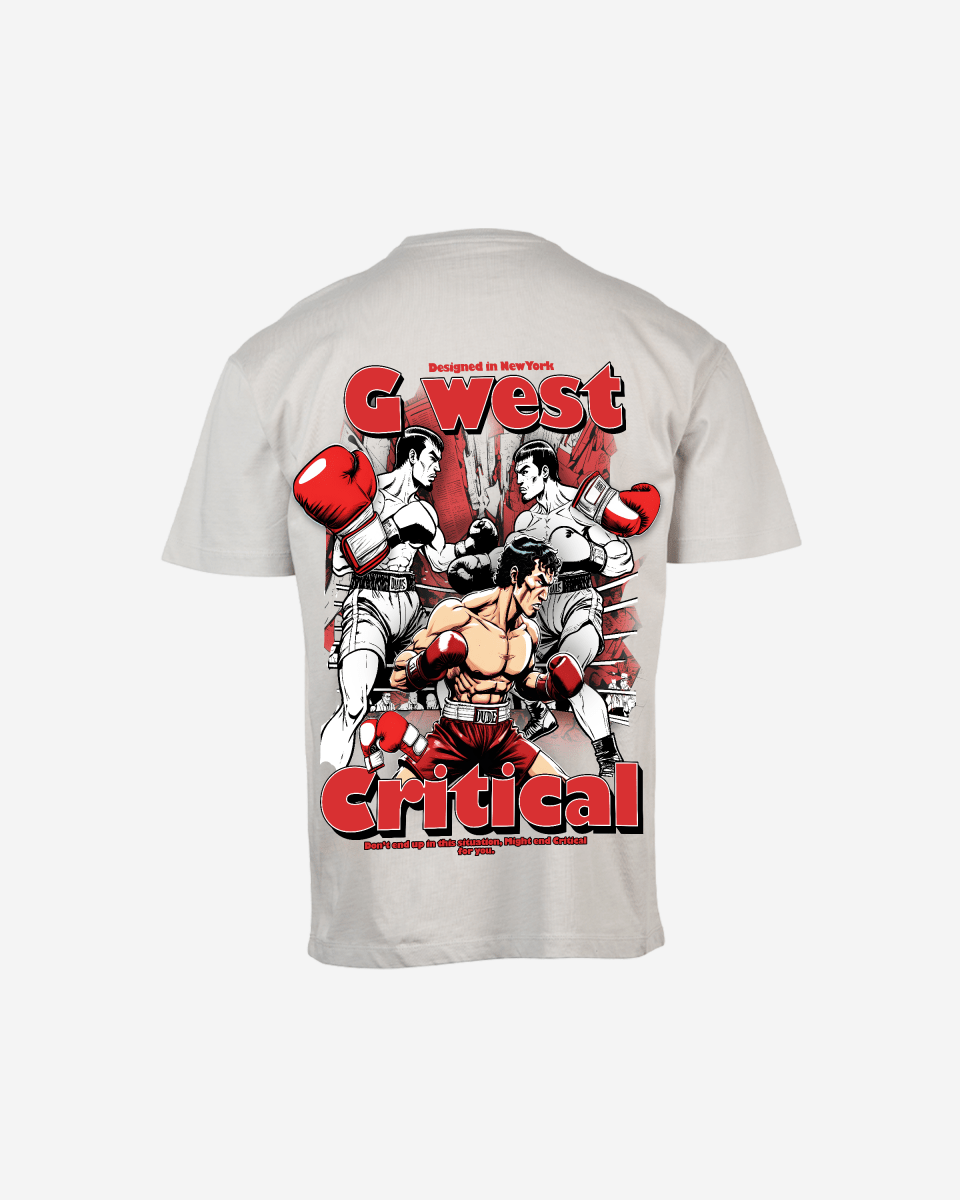 G West Oversized Critical T-Shirt - G West
