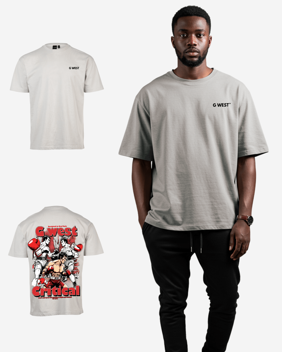 G West Oversized Critical T-Shirt - G West