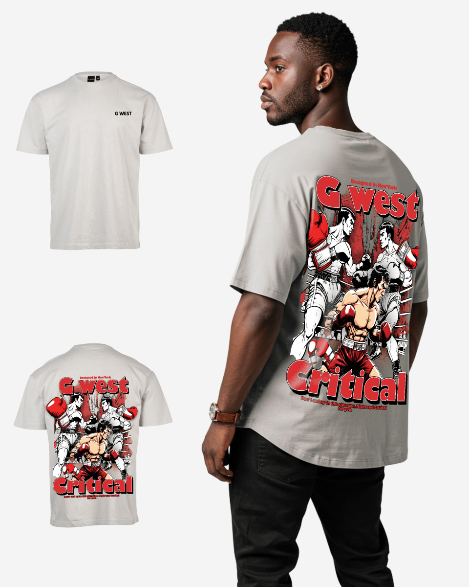 G West Oversized Critical T-Shirt - G West