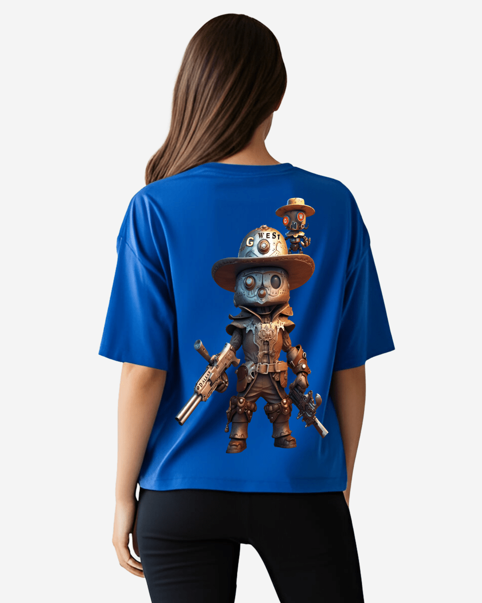 G WEST OVERSIZED DALLAS COWBOY T - SHIRT - WOMEN - G West