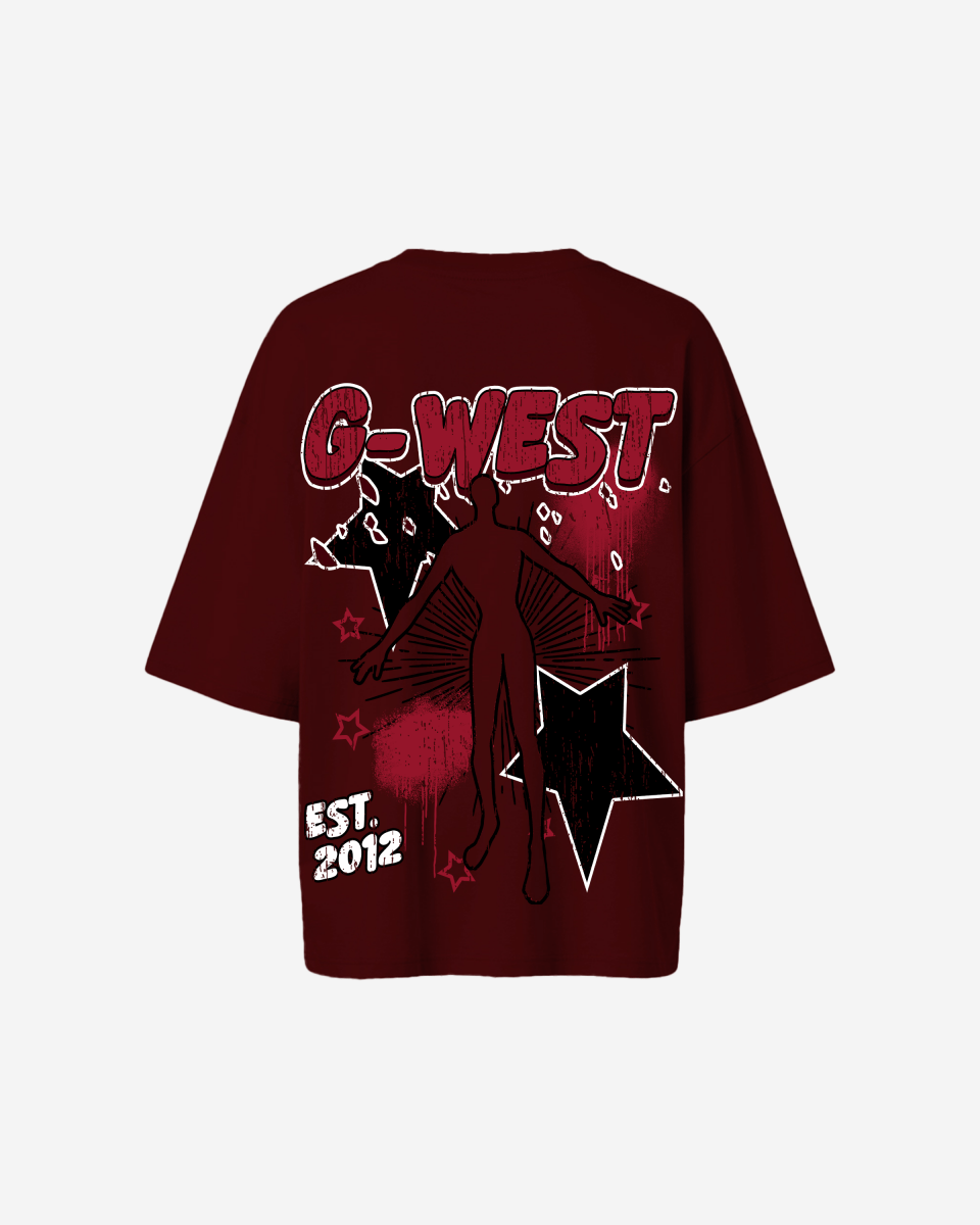 G West Oversized Dazzling Dynamo Tee - Women - G West