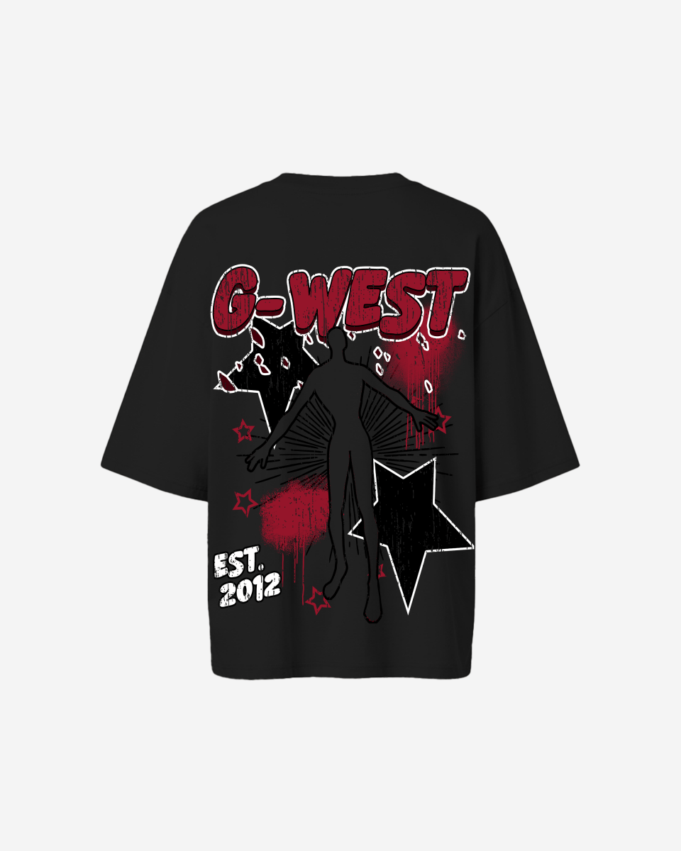 G West Oversized Dazzling Dynamo Tee - Women - G West