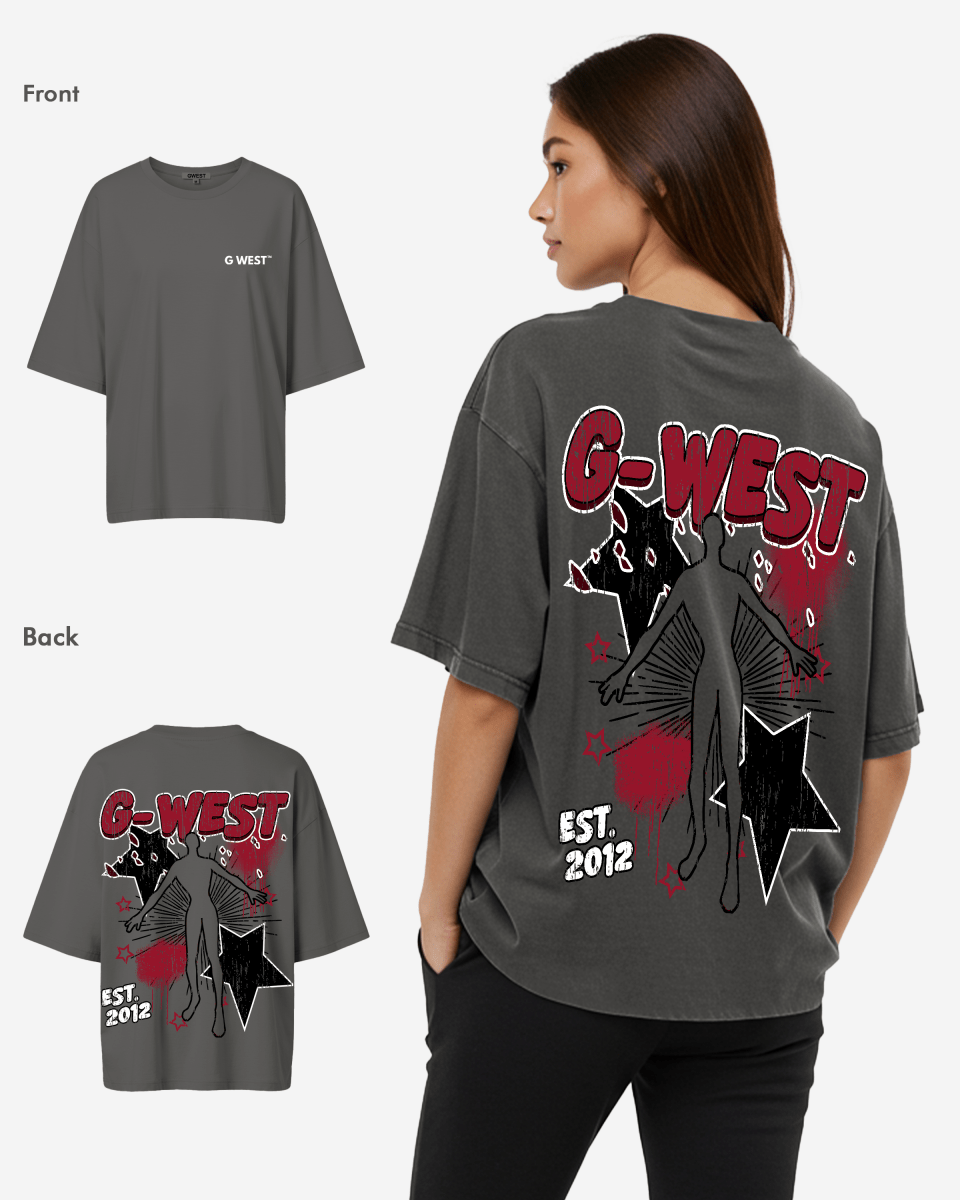 G West Oversized Dazzling Dynamo Tee - Women - G West