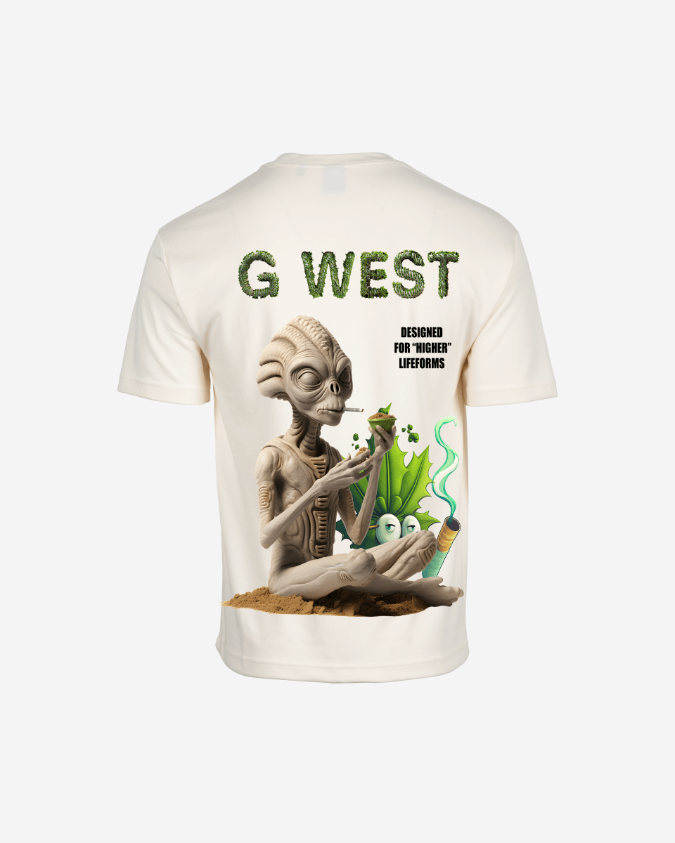 G West Oversized Designed For Higher Lifeforms Tee - G West