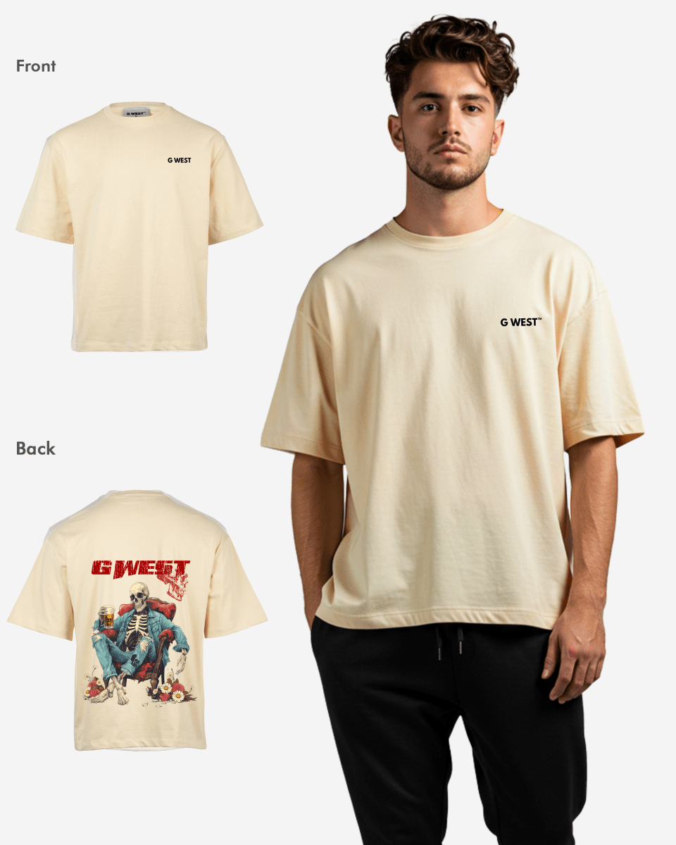 G West Oversized Happy Hour T Shirt - G West