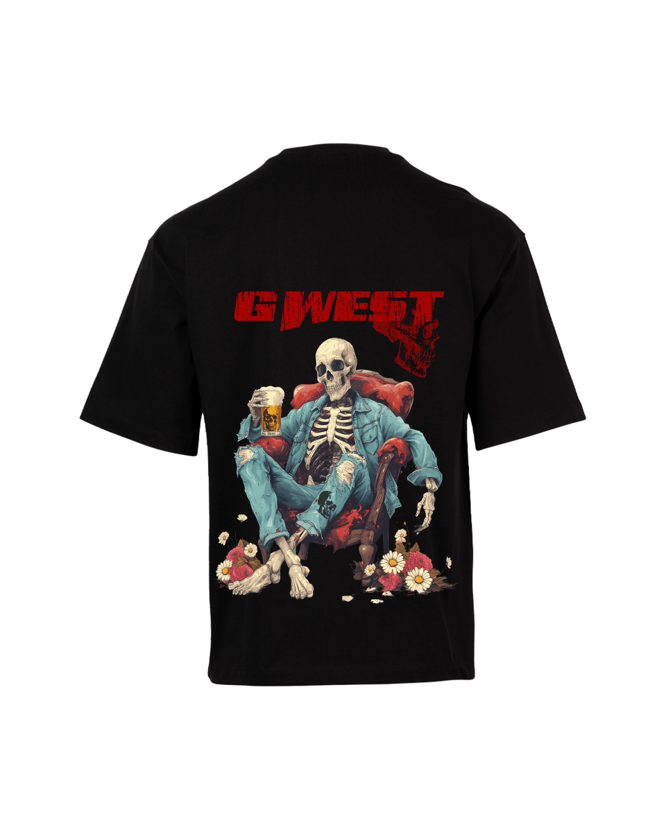 G West Oversized Happy Hour T Shirt - G West