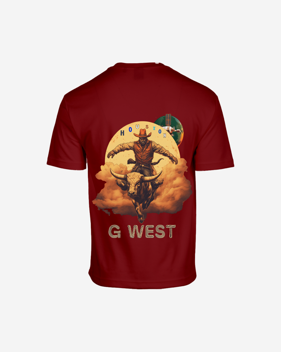G West Oversized Houston Rodeo T-Shirt - 3 Colors - G West