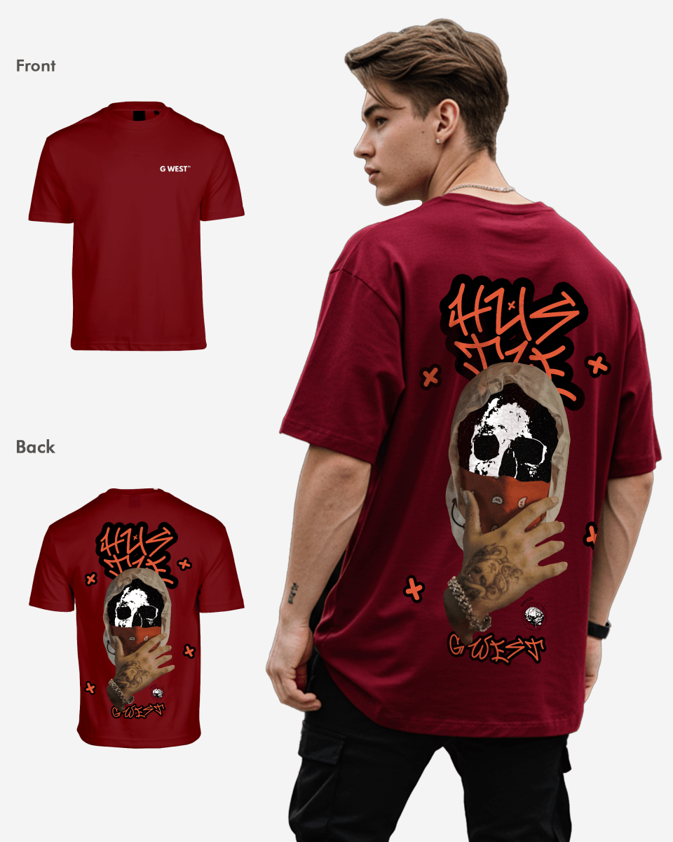 G West Oversized Hustle T-Shirt - G West