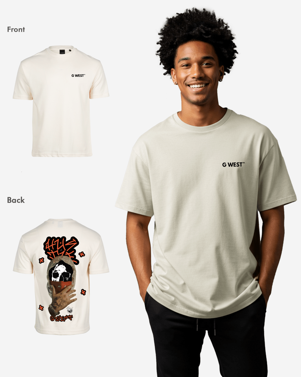 G West Oversized Hustle T-Shirt - G West