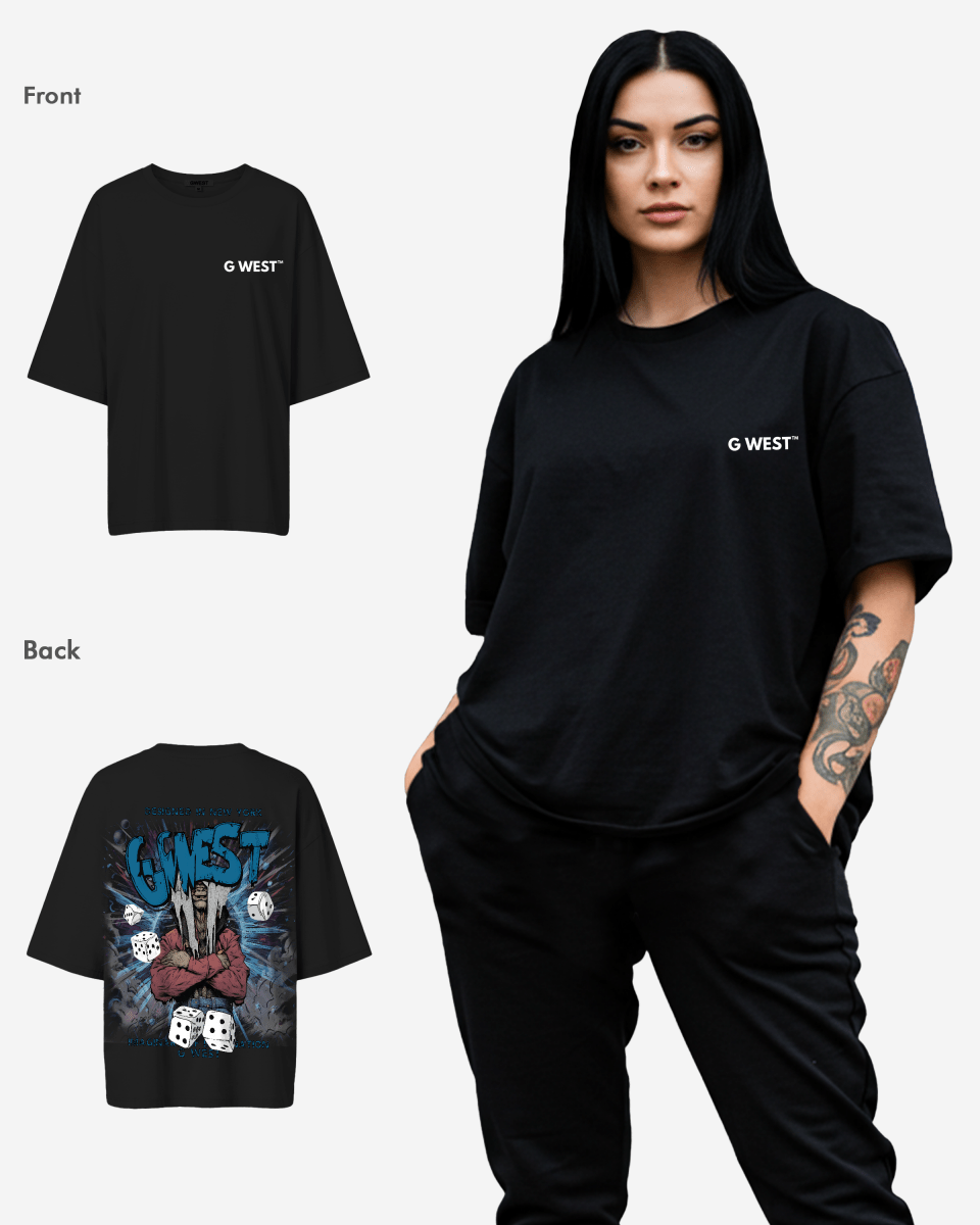 G West Oversized Imagine Of Imagination Tee - WOMEN - G West