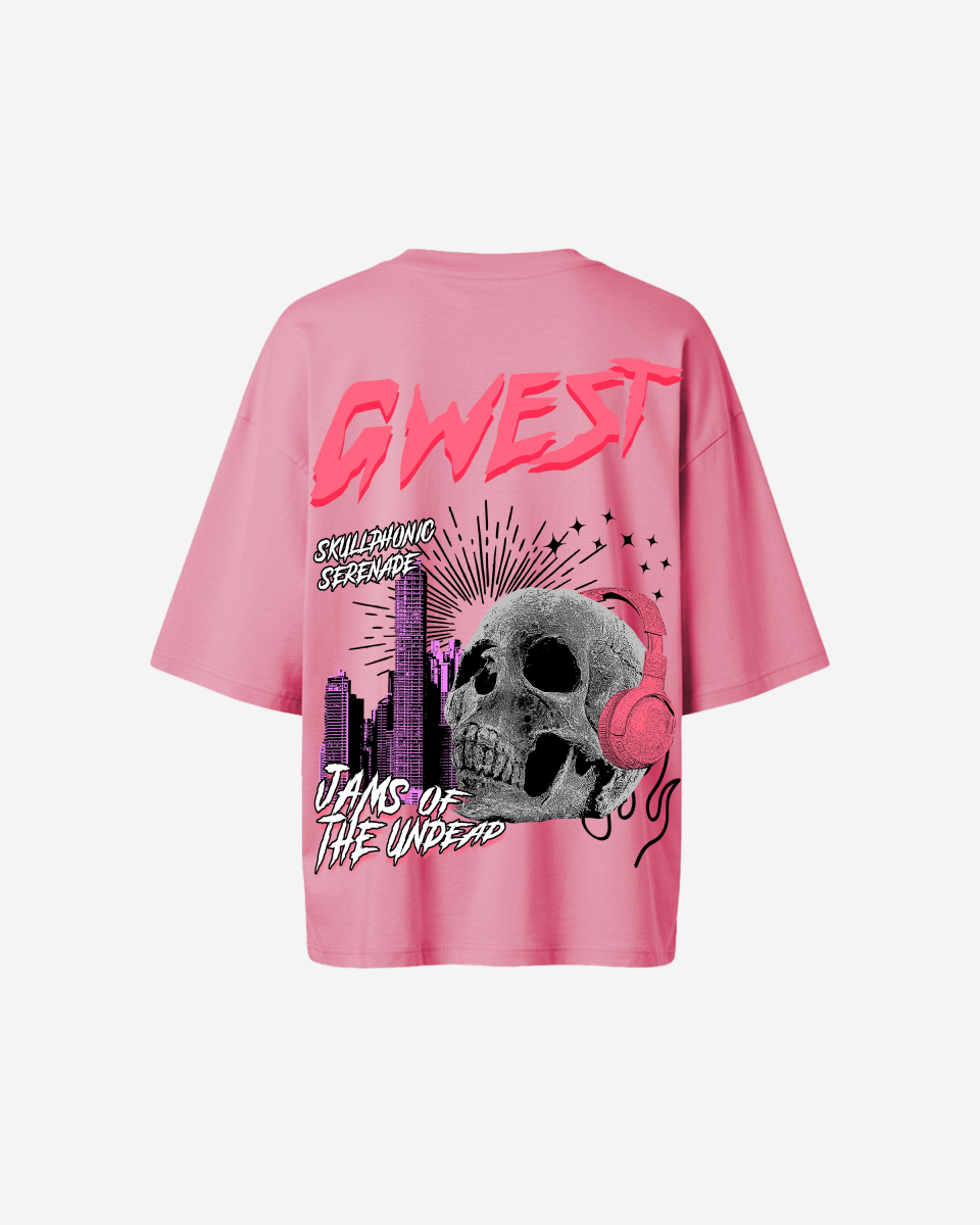 G West Oversized Jams Of The Undead Tee - WOMEN - G West