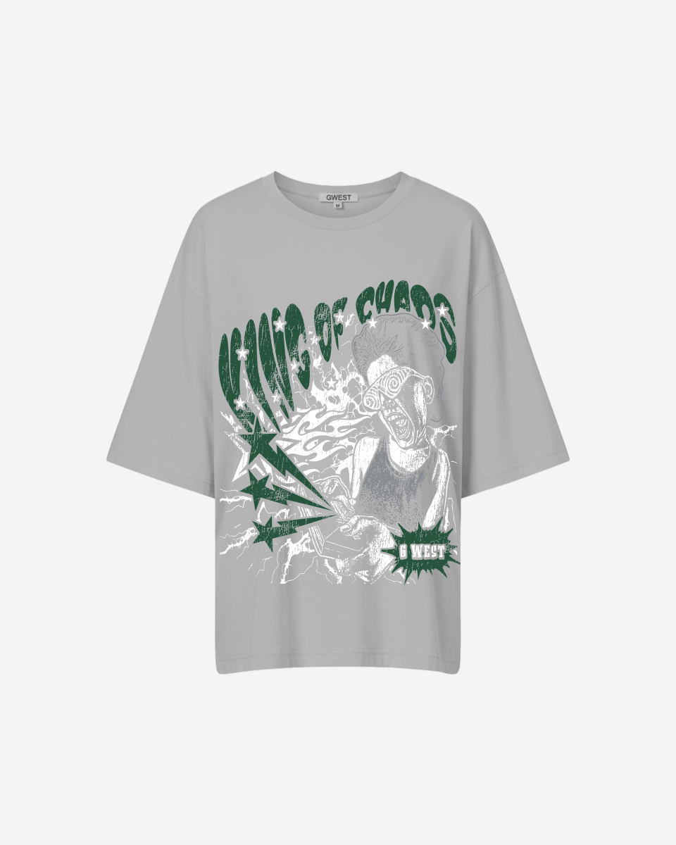 G West Oversized King Of Chaos T Shirt - WOMEN - G West