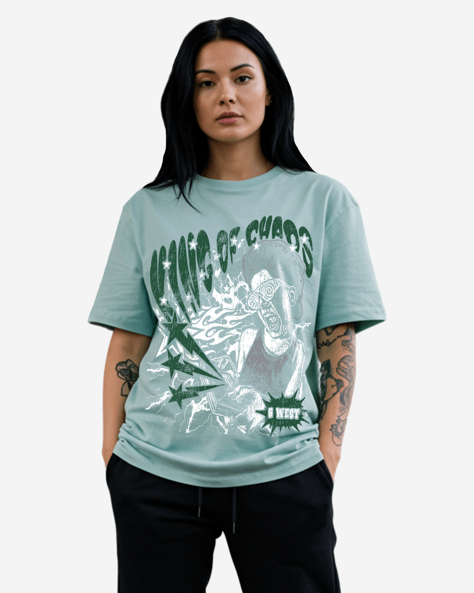 G West Oversized King Of Chaos T Shirt - WOMEN - G West