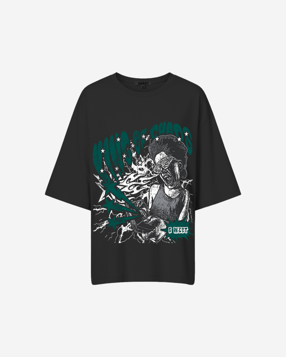 G West Oversized King Of Chaos T Shirt - WOMEN - G West