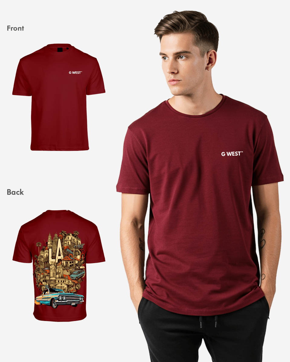 G West Oversized La Culture Tee - G West