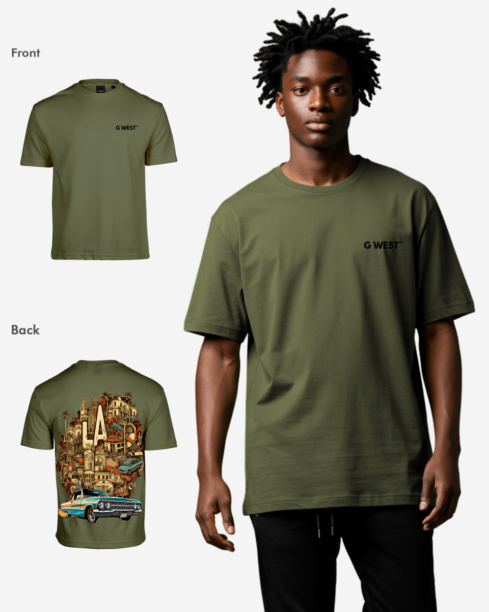 G West Oversized La Culture Tee - G West