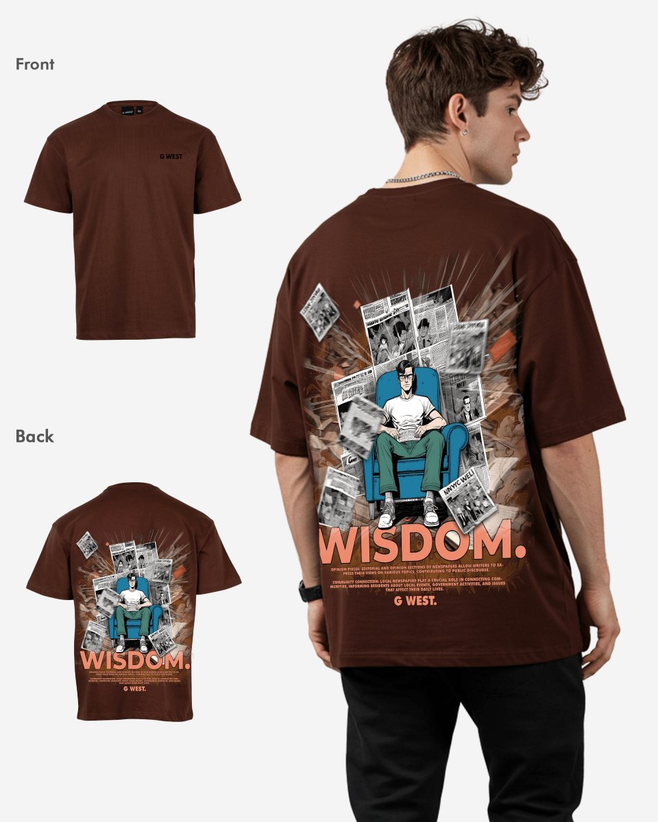 G West Oversized Library T Shirt - G West