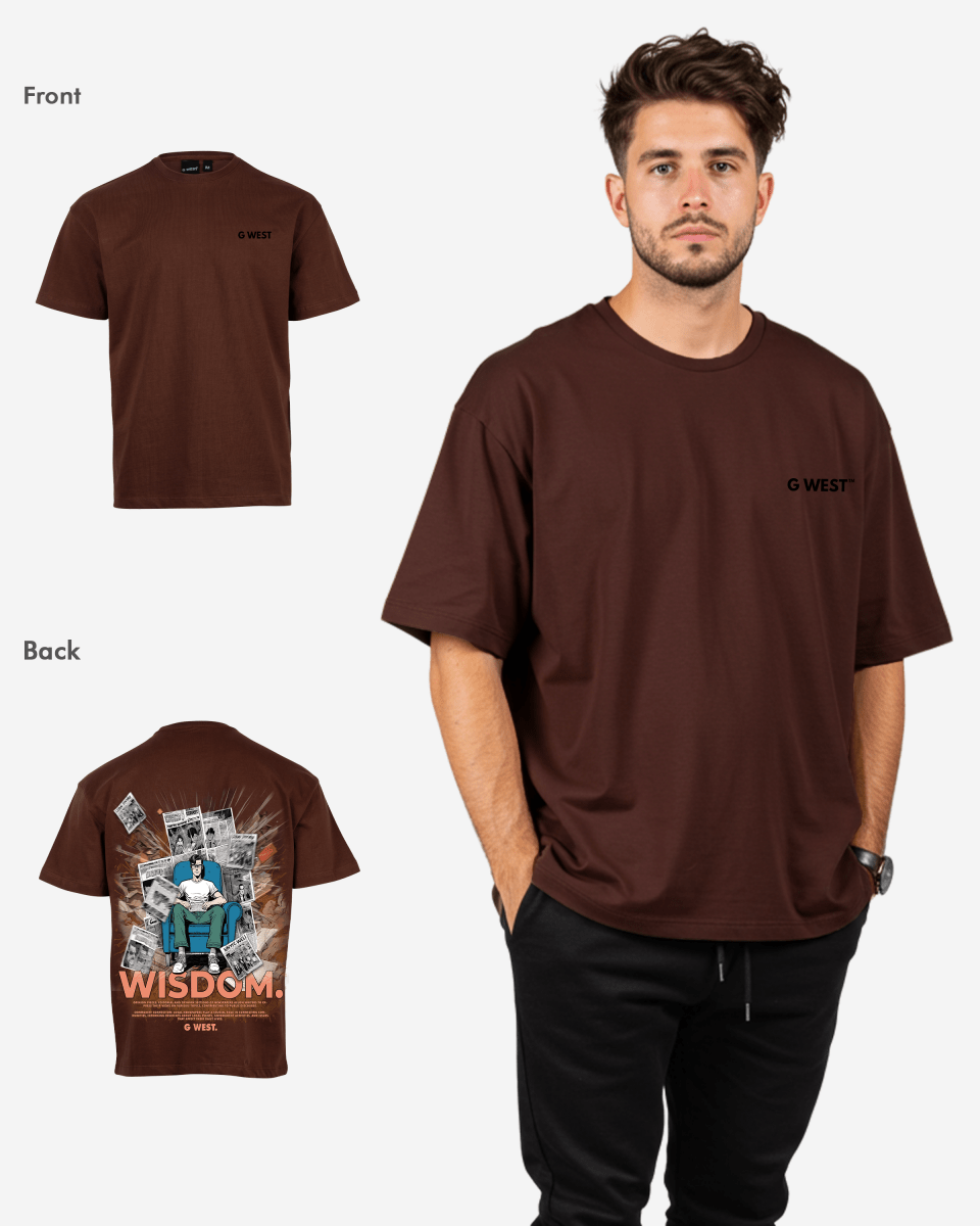 G West Oversized Library T Shirt - G West