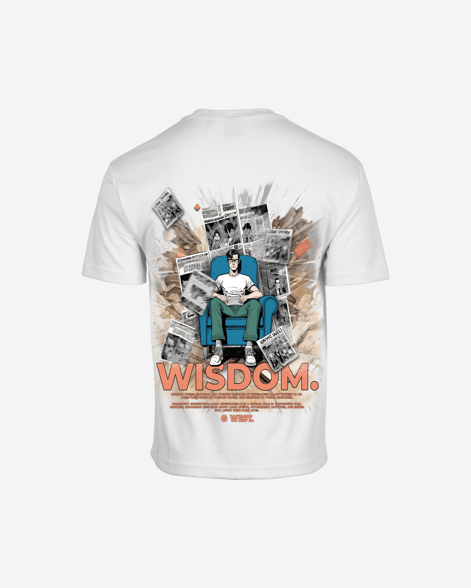 G West Oversized Library T Shirt - G West