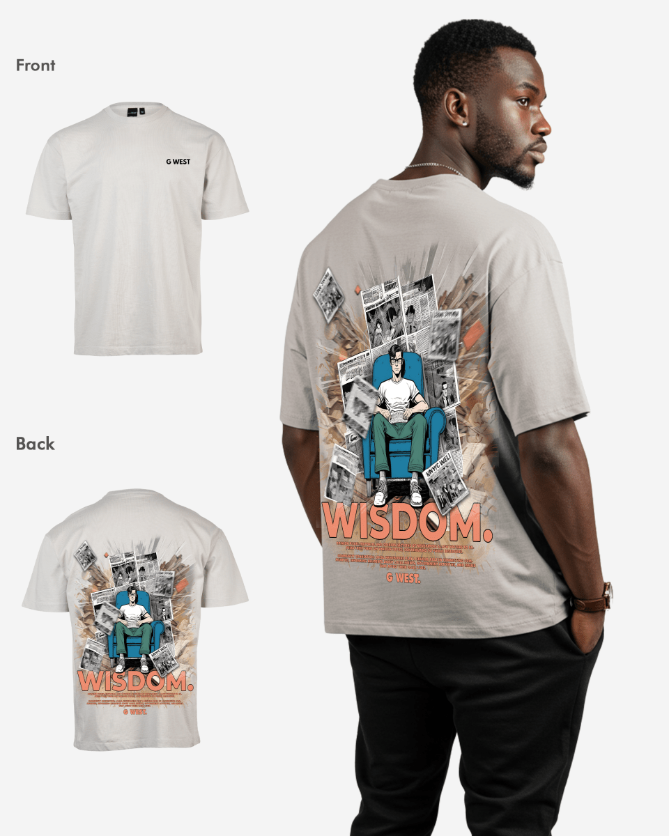 G West Oversized Library T Shirt - G West