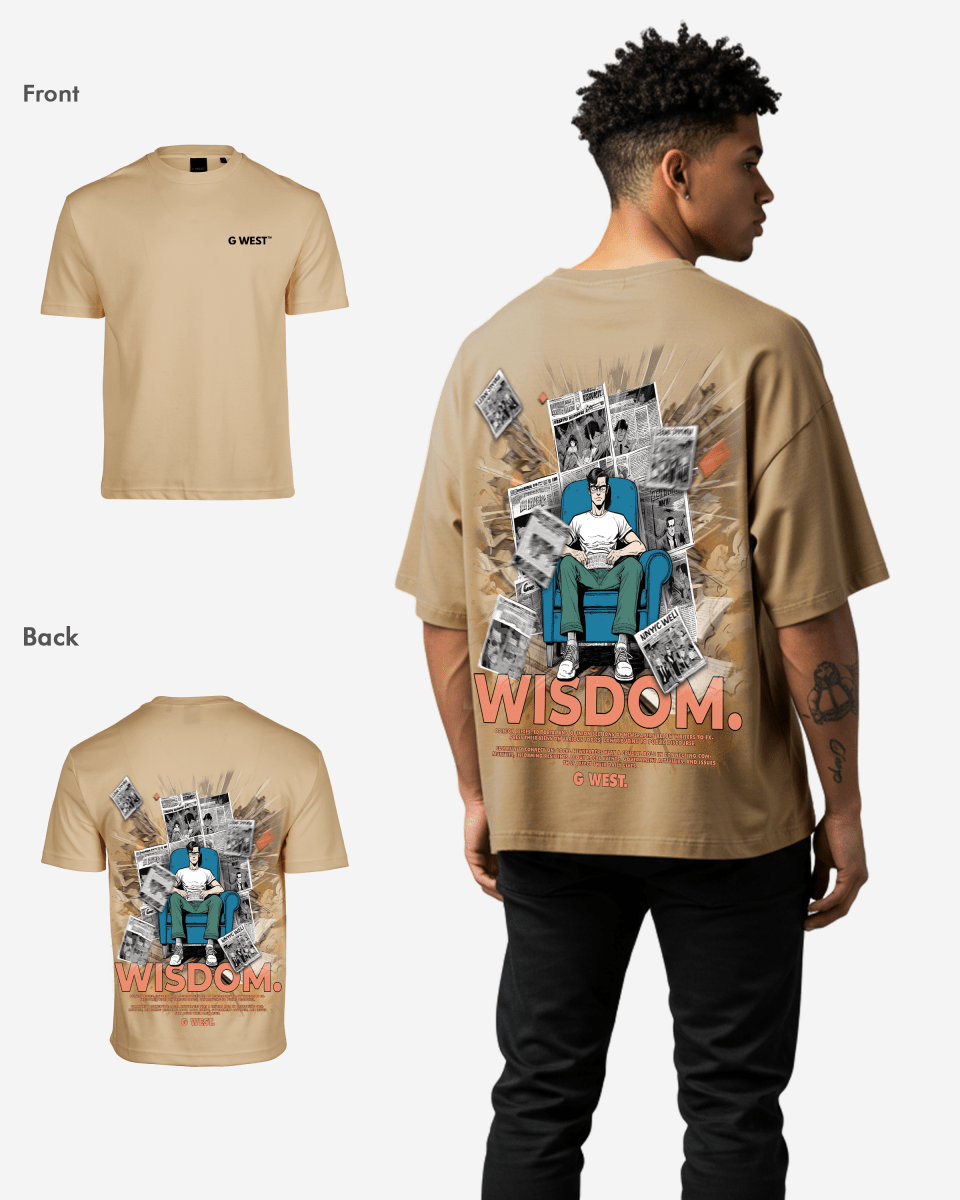 G West Oversized Library T Shirt - G West